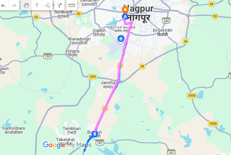 DHARMPETH - BUTTIBORI STRETCHE - 33.1KM